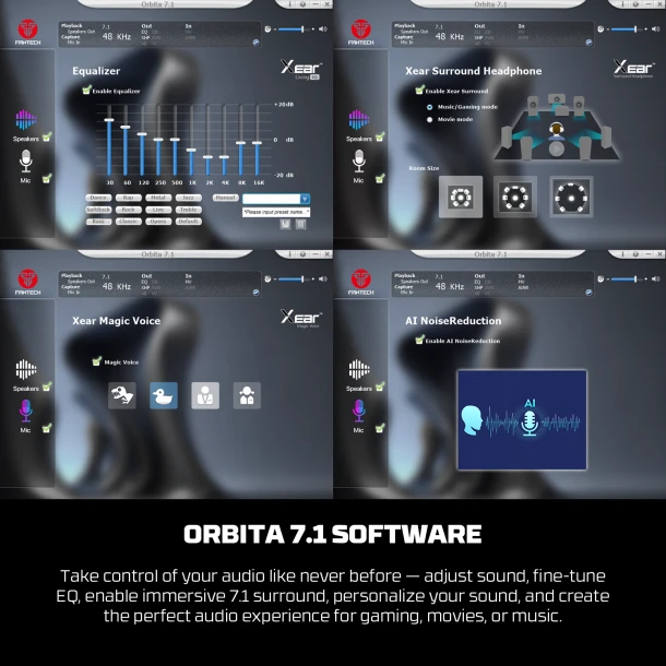 Fantech Headphone WHG07 ORBITA