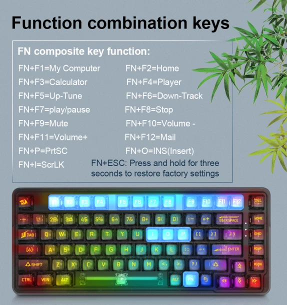 ReDragon Keyboard KS82-B