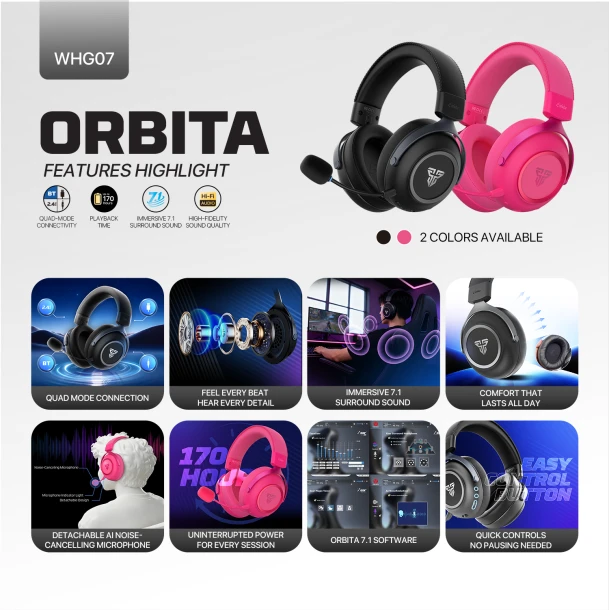 Fantech Headphone WHG07 ORBITA