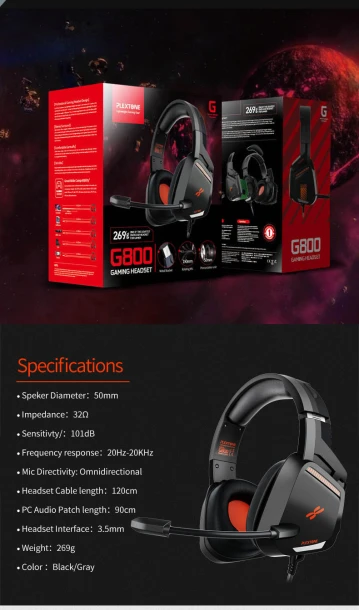 Plextone G800 Gaming Headphone