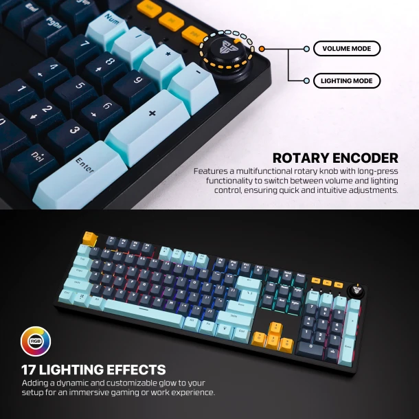 Fantech keyboard MK893S ATOM107S MIZU