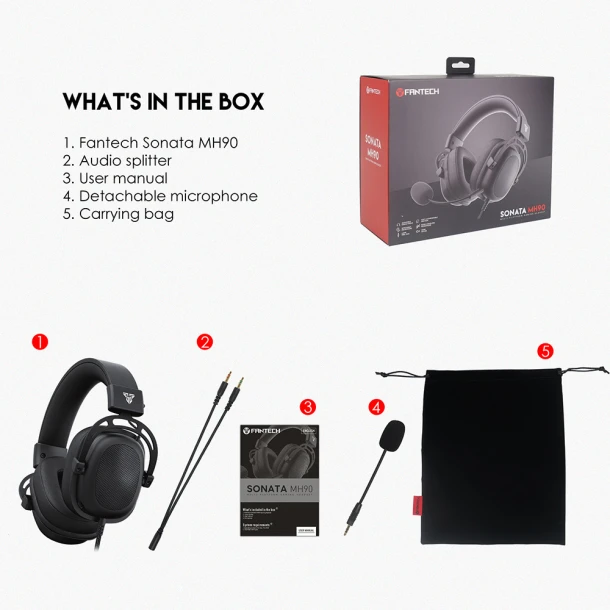 Fantech Headphone MH90 SONATA