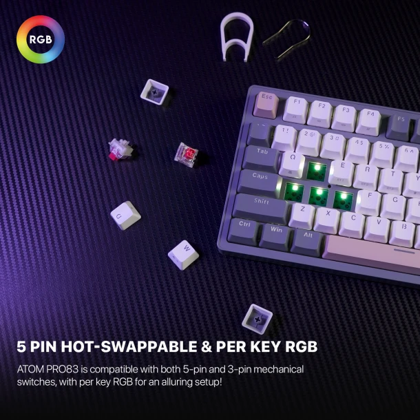 Fantech keyboard MK913 ATOM PRO83