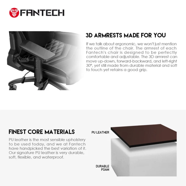 Fantech Gaming Chair GC 192 LEDARE