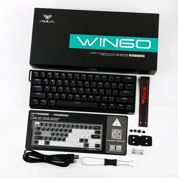 Aula Keyboard WIN 60 HE
