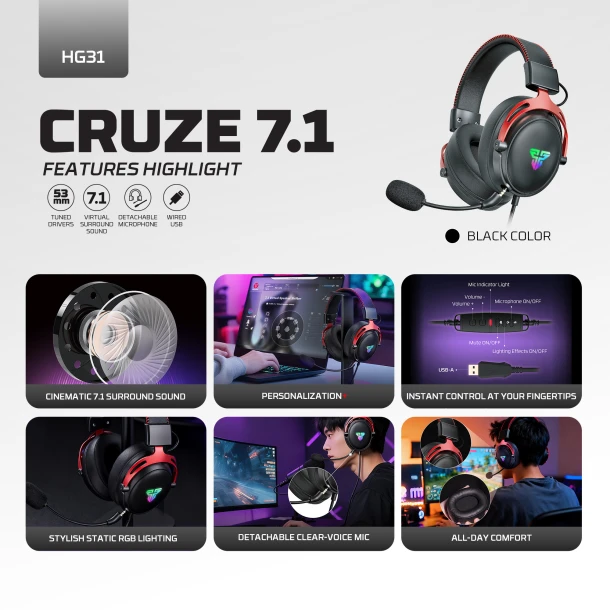 Fantech Headphone HG31 CRUZE