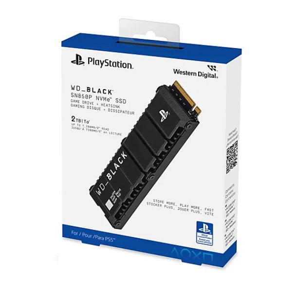 WD BLACK Internal SN850P NVMe SSD Game Drive 2TB Used