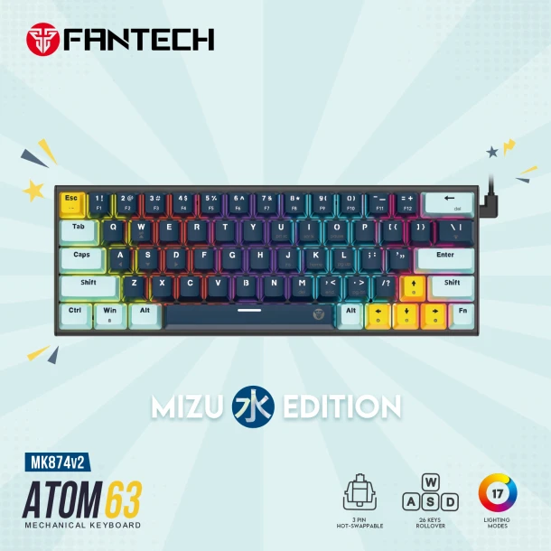 Fantech keyboard MK874 V2 ATOM63