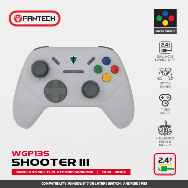 Fantech Wireless GamePad WGP13S Shooter iii