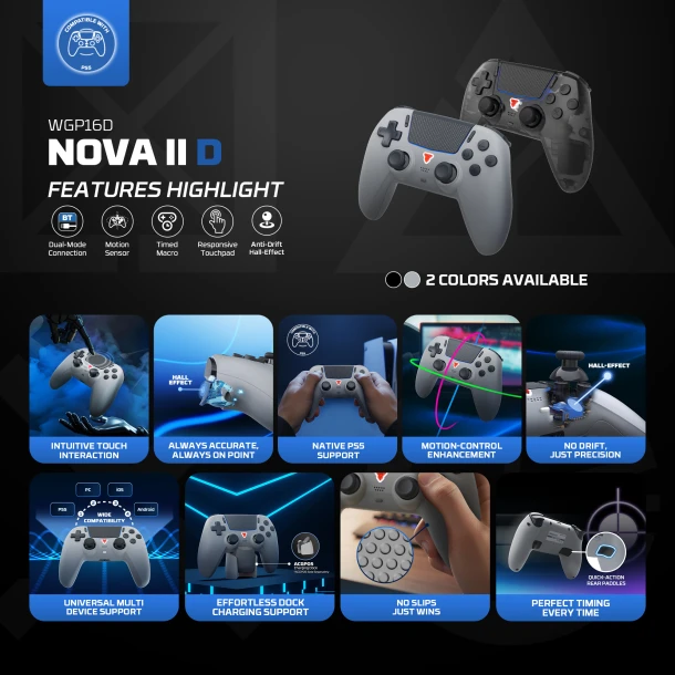 Fantech Wireless GamePad WGP16D NOVA II