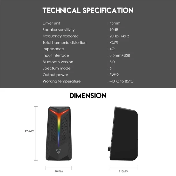 Fantech Speaker GS301 TRIFECTA