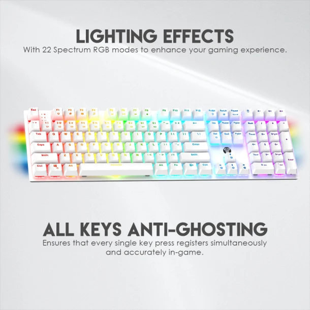 Fantech keyboard MK855 MAXFIT108