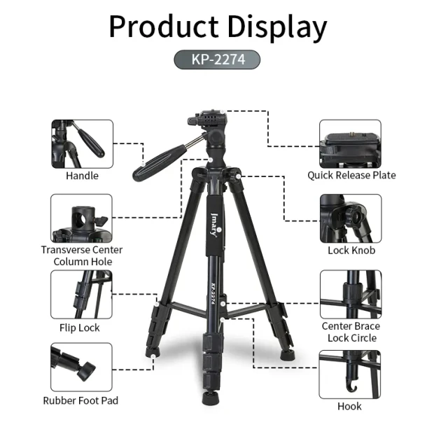 Jmary Tripod KP-2274