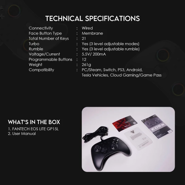 Fantech Wireless GamePad GP15L EOS ORION