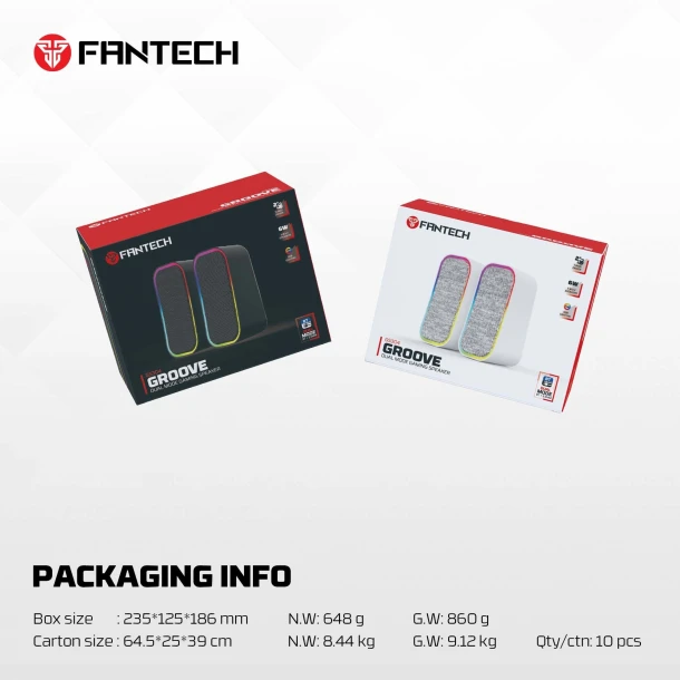 Fantech Wired Speakers GS304