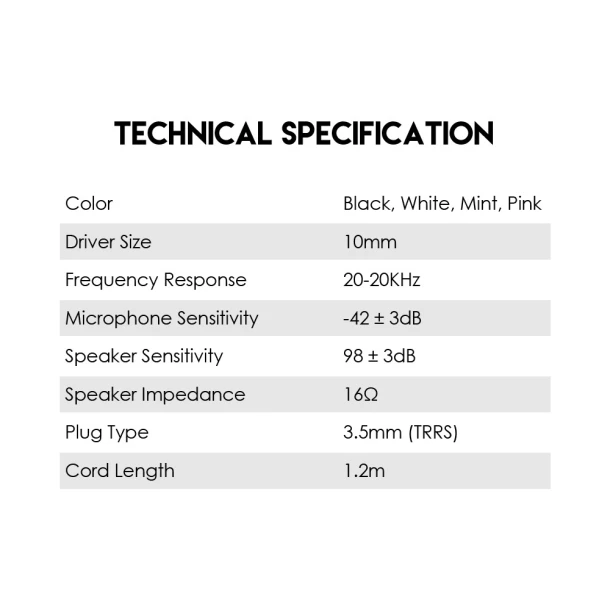 Fantech Earphone EG3