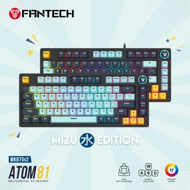 Fantech keyboard MK875 V2 ATOM81 MIZU