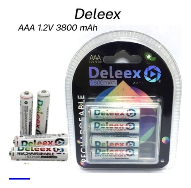 Deleex Rechargeable Battery AAA