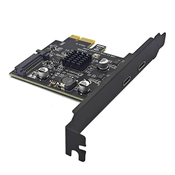 PCIe Type-C Expansion Card (2-Port)