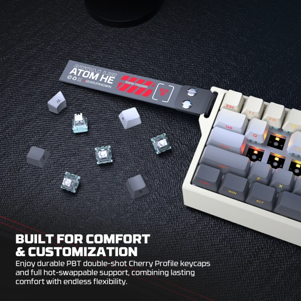 Fantech keyboard MK922 Atom HE68 Pro