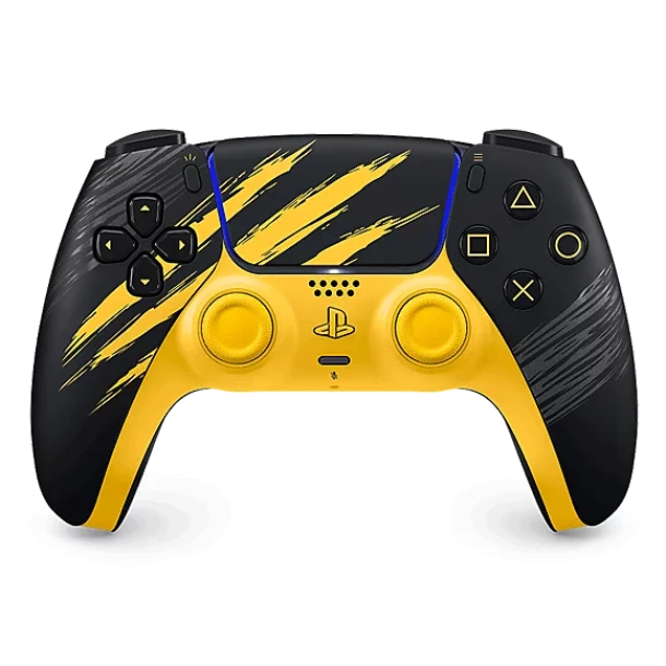 Playstation 5 DualSense wireless controller PS5 Marvel’s Wolverine Battle Yellow