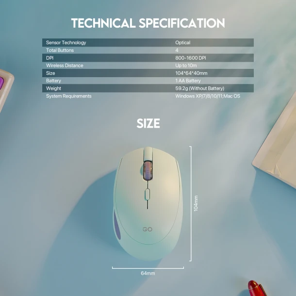 Fantech Mouse W193 DUAL MODE