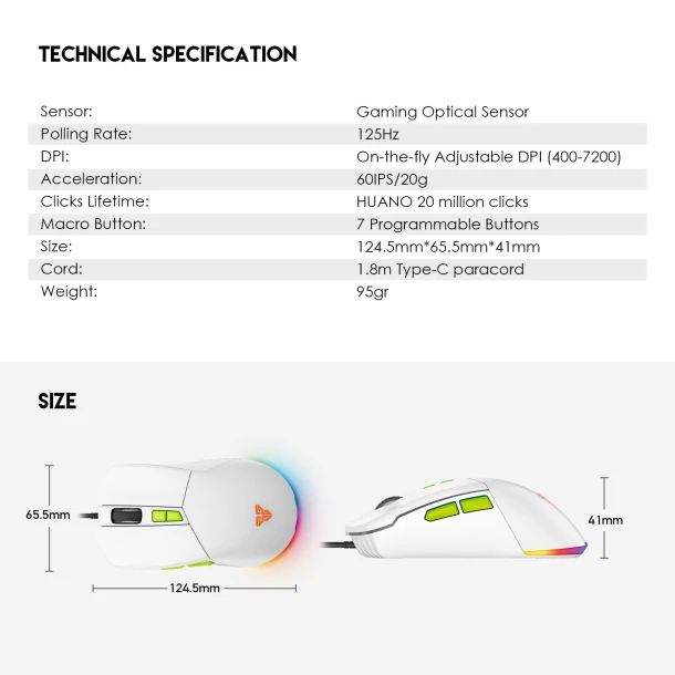 Fantech Mouse VX6 PHANTOM