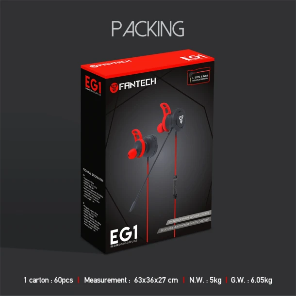 Fantech Earphone EG1