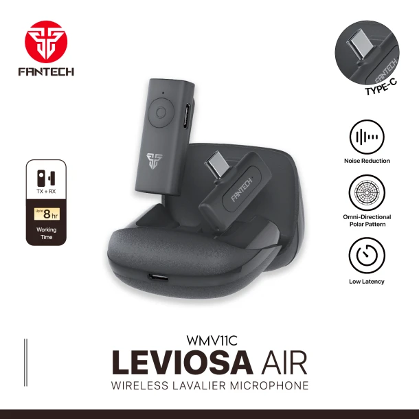 Fantech Wireless Microphone WMV11C LEVIOSA AIR