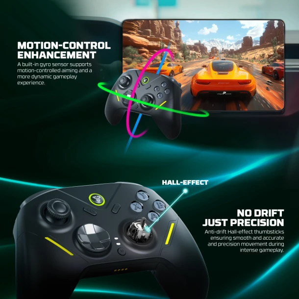 Fantech Wireless Gamepad Wgp18 Zenith Pro