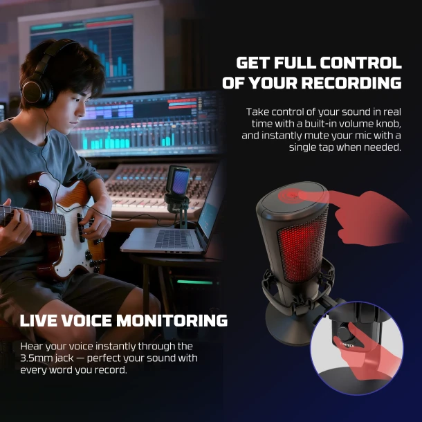 Fantech Microphone WMCX01 LEVIOSA WAVE