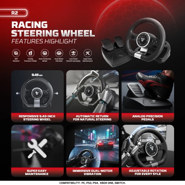 Fantech Steering Wheel R2