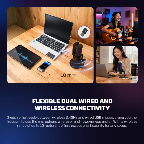 Fantech Microphone WMCX01 LEVIOSA WAVE