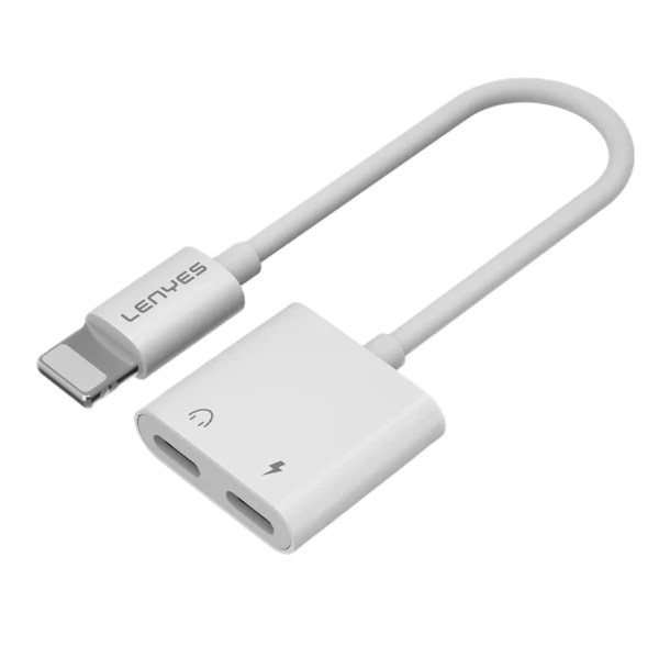 Lenyes Adapter 2-in-1 Dual Lightning AX92