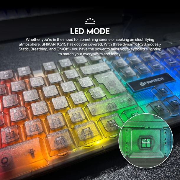 Fantech keyboard K515 SHIJARI