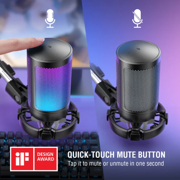 FIFINE Microphone with stand A6T