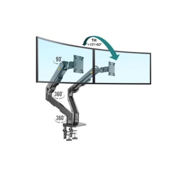 NB Monitor Dual Arm stand G55