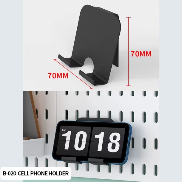 Pegboard Cell Phone Holder B020