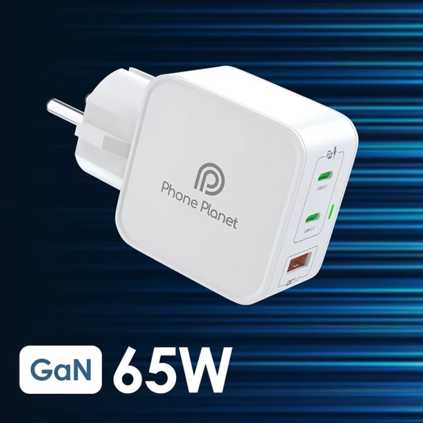 Phone Planet Charger PP-65W GaN-EU