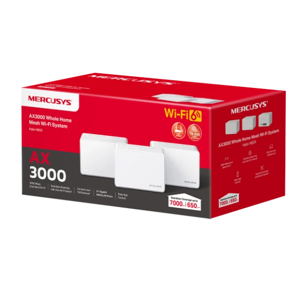 Mercusys Mesh AX1800 H70X 3pc