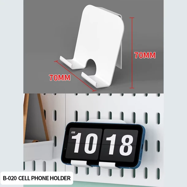 Pegboard Cell Phone Holder B020