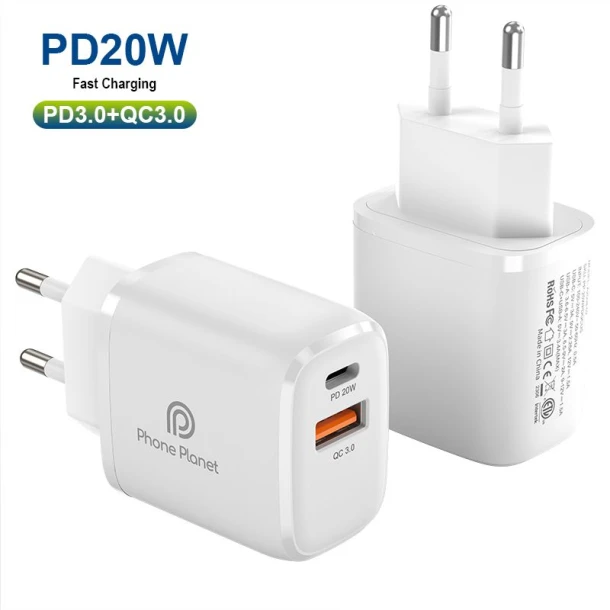 Phone Planet Charger With Cable Universal Type C 20W