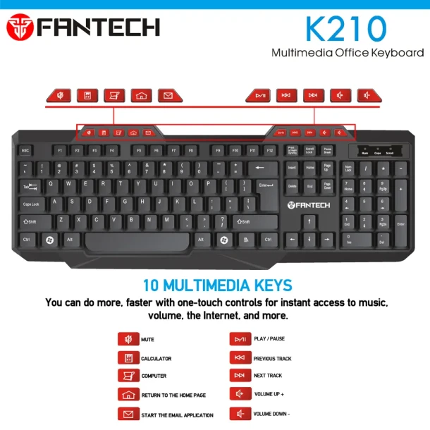 Fantech keyboard K210