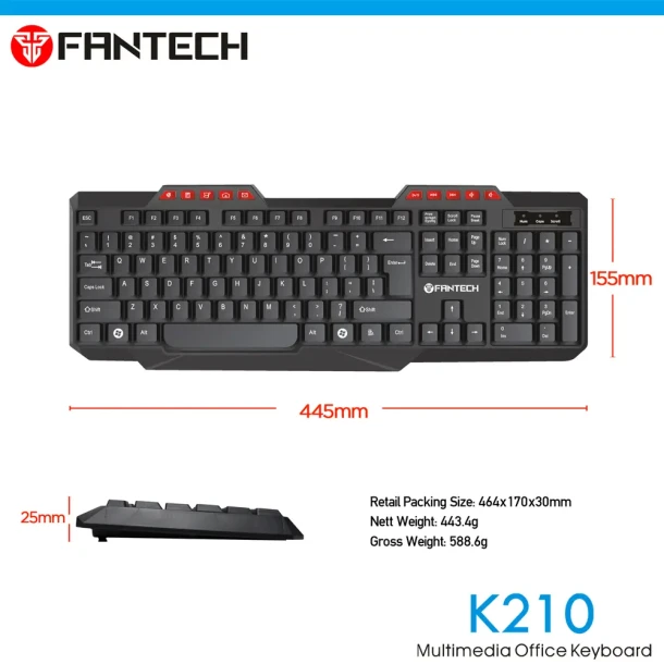 Fantech keyboard K210