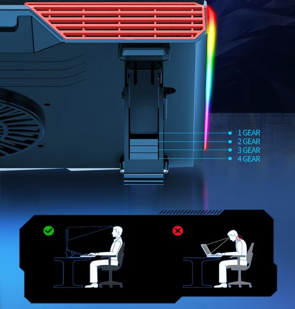 COOLCOLD K46 Laptop Cooler