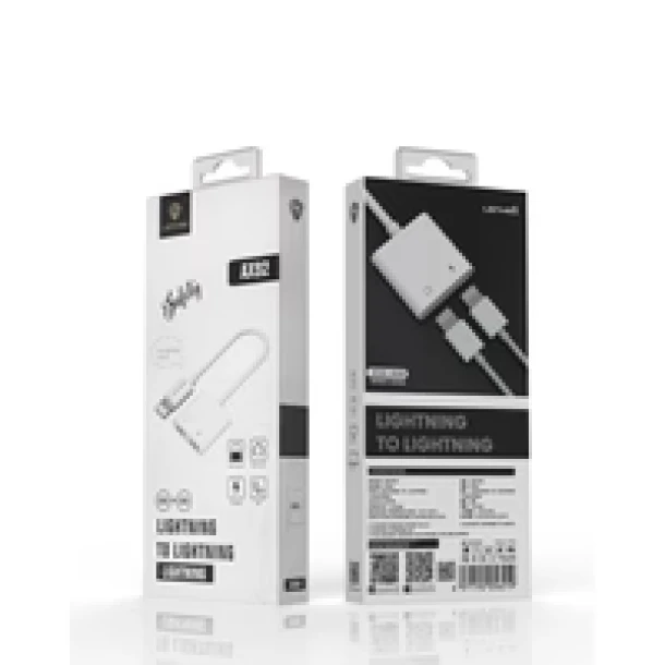 Lenyes Adapter 2-in-1 Dual Lightning AX92