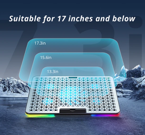 Coolcold Laptop Cooler F5 Plus