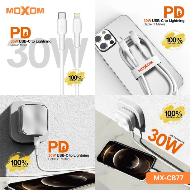 Moxom Cable Type C to Iphone MX CB77