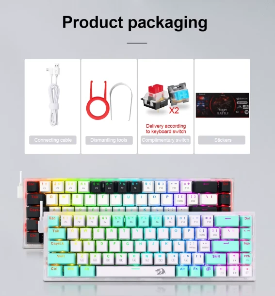 ReDragon Keyboard TS68-B