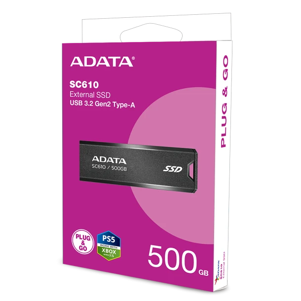 ADATA External SSD SC610